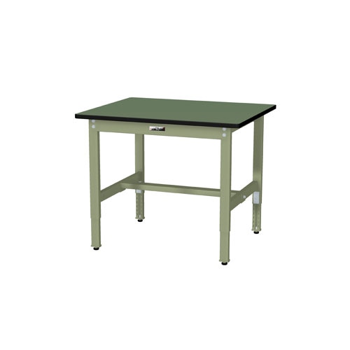 作業台 山金工業 ヤマテック 幅900×奥行750×高さ600～900mm 塩ビシート