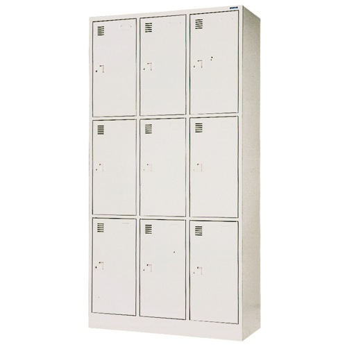 ロッカー 鍵付き 9人用 LK-0933S