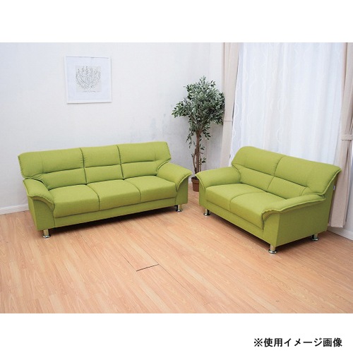 ☆展示品☆2人掛けソファ 新品約20万円 ラブソファ クッション付き