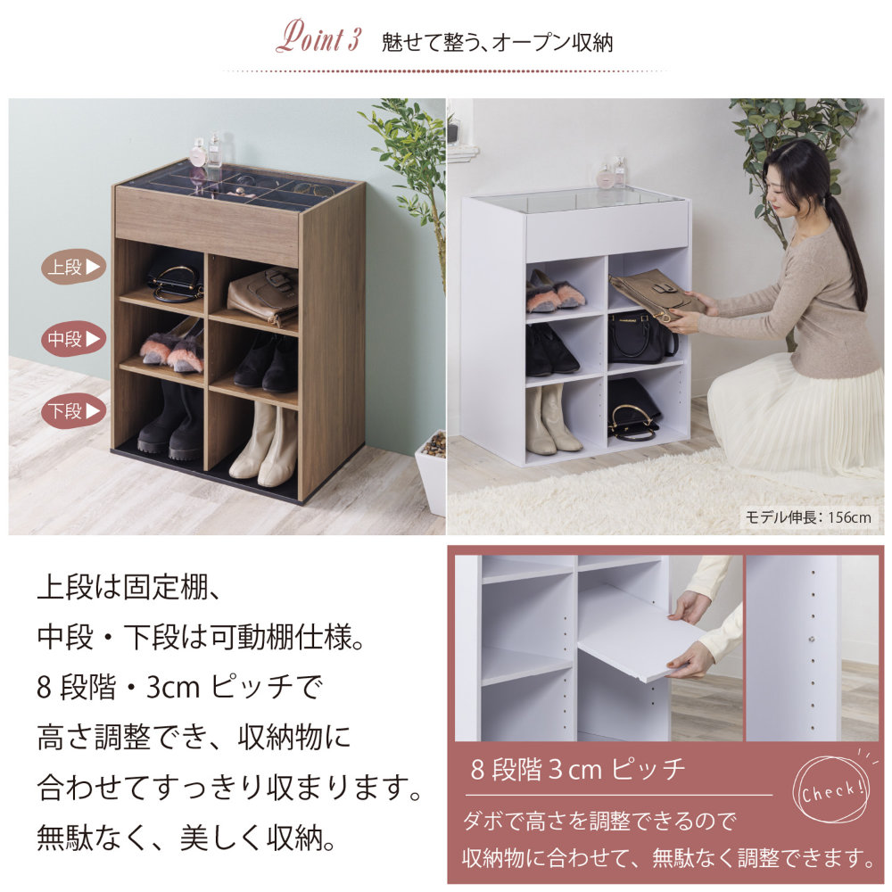 ゆ　送料込み♪木製オープンラック　収納棚 オープンラック 5段 木製 フリーラック 幅60cm （ 木製ラック シェルフ