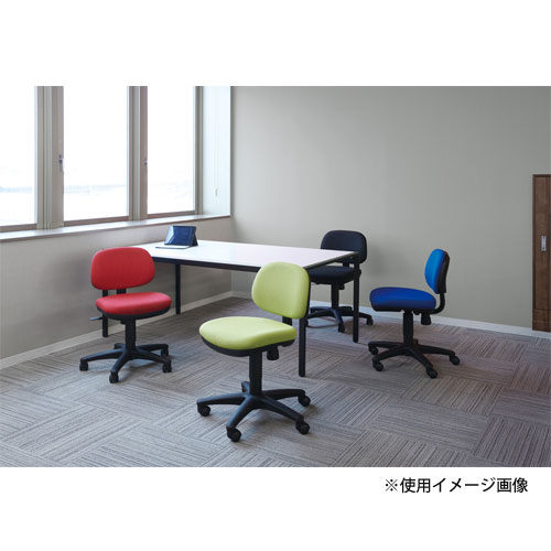 オフィスチェア 幅440×奥行530×高さ745~875mm ロッキング機能 座昇降