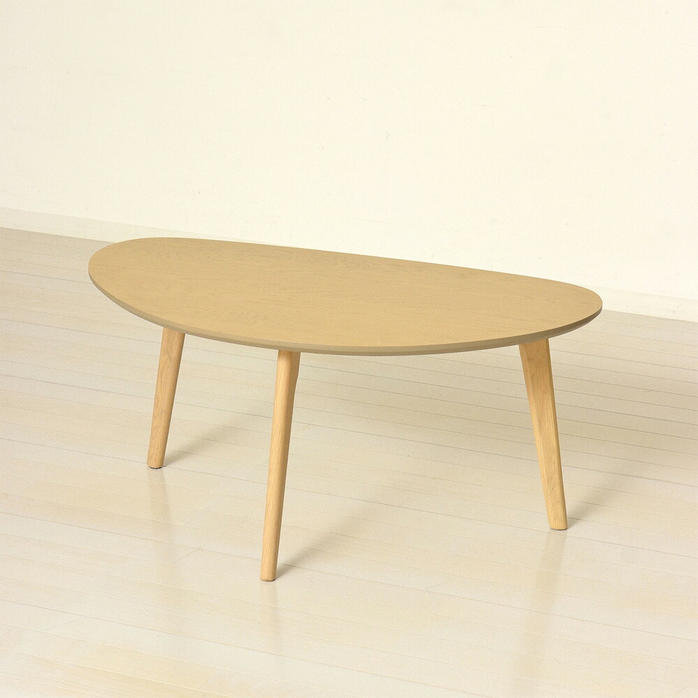 テーブル クロシオ 木製 北欧 幅85×奥行48×高さ40cm 37040（商品番号