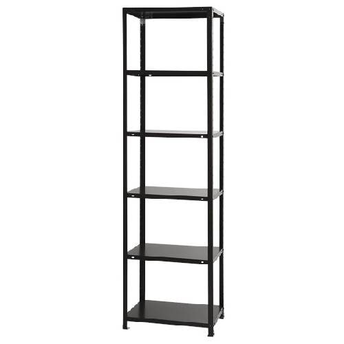 スチールラック 幅60×奥行45×高さ210cm 6段 40kg/段 軽量ラック NSTR