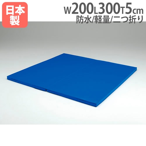 法人限定】二つ折り投込み練習マット 2×3 柔道練習用マット幅200×長さ