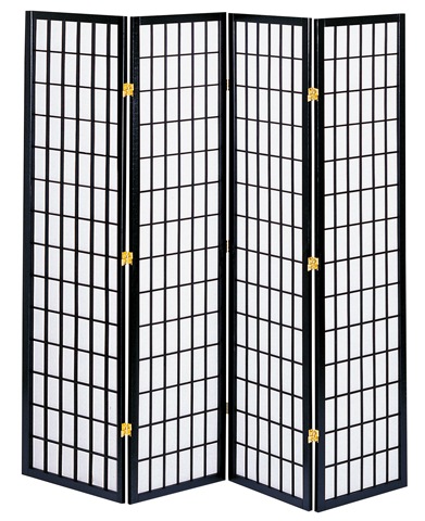 一枚板　衝立 衝立 間仕切り 木製 折りたたみ 4連 幅450×高さ1800mm JP-180-4（商品