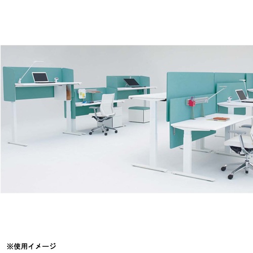 デスクパーテーション デスクパネル 布 幅1800×高さ710mm スイフト