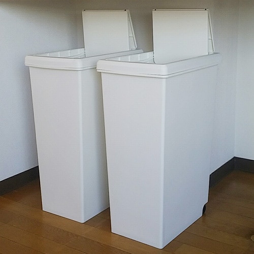 ゴミ箱 45L 抗菌 2個組 ダストボックス 252708-252715（商品番号：hk