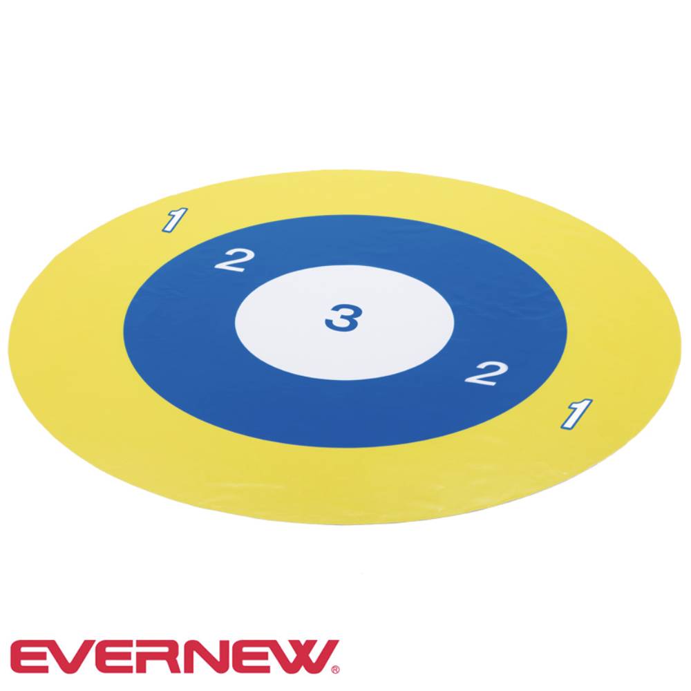 ボッチャボール用ターゲットマット エバニュー 直径200cm×厚さ0.4mm