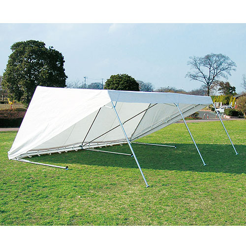 集会テントPP23 大型テント 幅355×奥行532cm スチール脚 G1819（商品