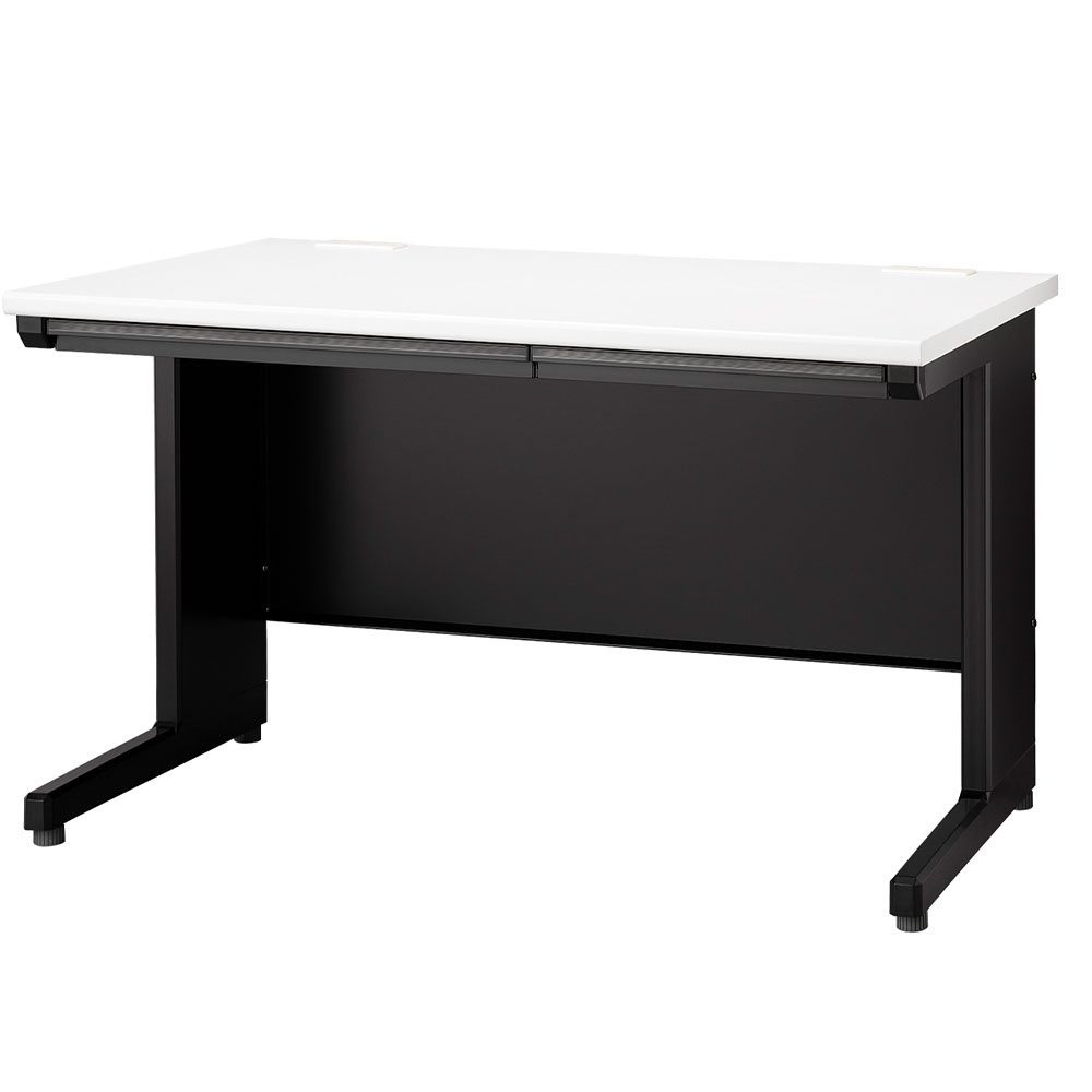 ELANSA オフィスデスク 平机 ライオン事務器 幅1200×奥行700×高さ720mm