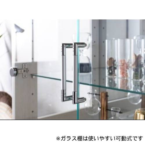 美品‼︎コレクション棚 食器棚 ガラス na 291.ガラスキャビネット 収納 食器棚 コレクション棚