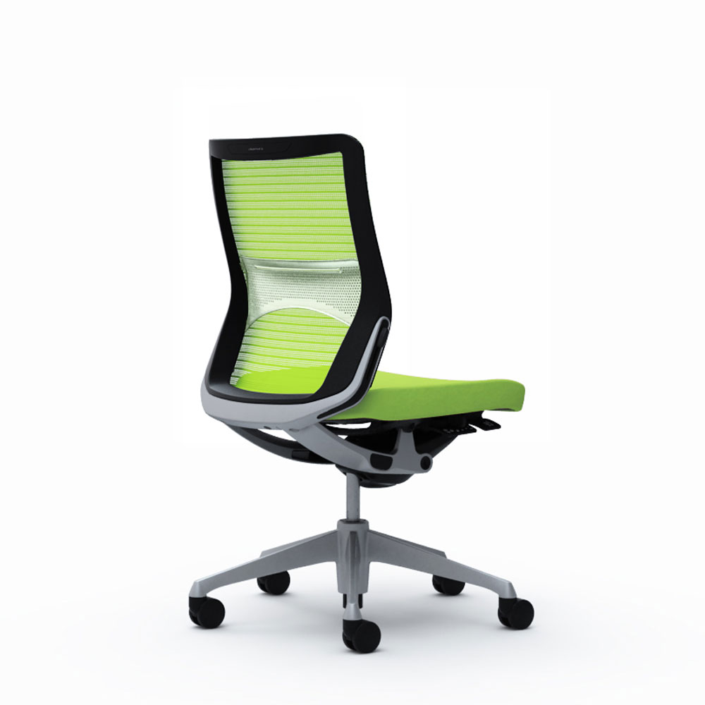 CQ31GZ FSH8 |オカムラ コーラル ミドル 背メッシュ 肘なし ダークブラウン (メーカー直送) CQ31GZ FSH1 |オカムラ コーラル ミドル 背メッシュ 肘なし ブラック