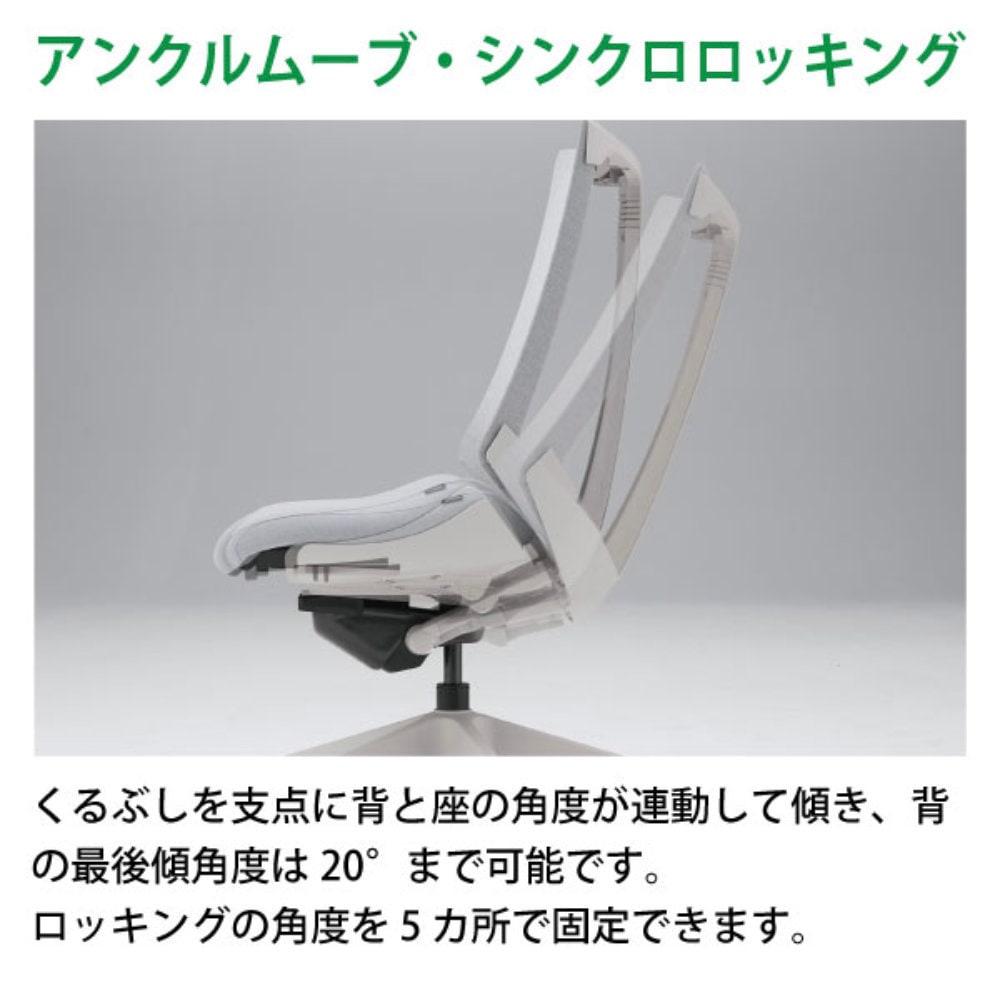 オフィスチェア イトーキ アクト2 背テクスチャードメッシュ×ライト