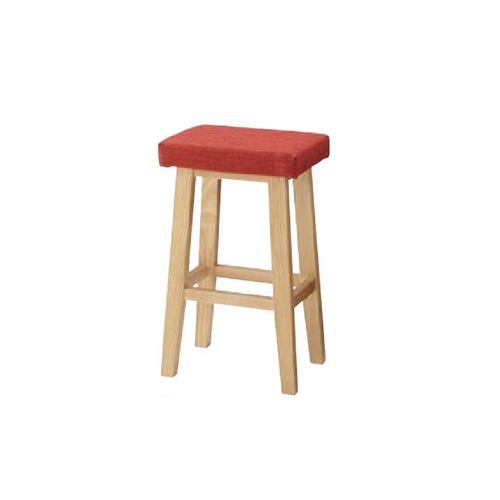 ハイスツール 高さ60cm ハイチェア 背なしチェア 布張りチェア