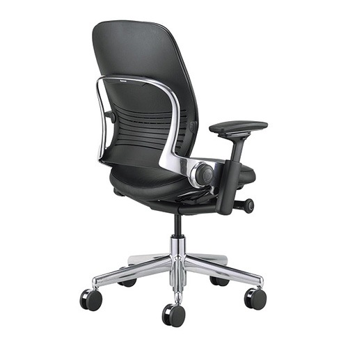 リープ Steelcase USモデル 革張り オフィスチェア デスクチェア K
