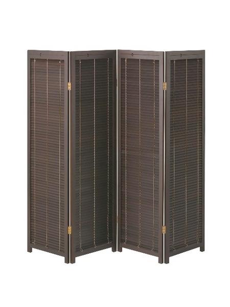 衝立 間仕切り 木製 折りたたみ 4連 幅450×高さ1720mm JP-LB4（商品