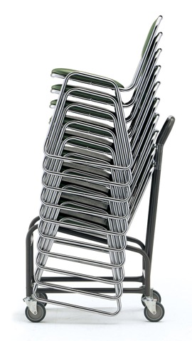 台車 チェア用 チェアポーター チェア用台車 スタッキングチェア キャスターHFSC-D