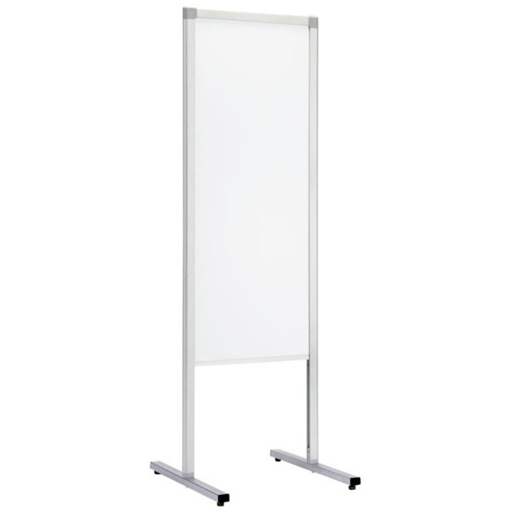 掲示板 脚付き 幅400×高さ1240mm 案内板 白板 CS-515（商品番号：ni-cs