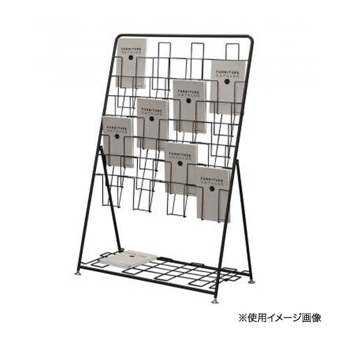パンフレットスタンド7段 パンフレットスタンド 7段 アール・エフ・ヤマカワ フロア用カタログ