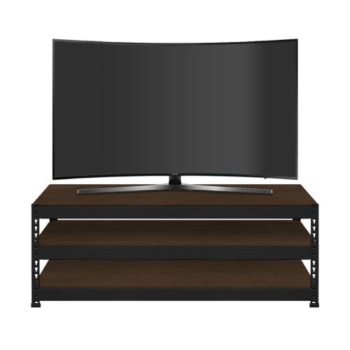 テレビボード 木目調 幅1210×奥行410×高さ450mm テレビ台 MK-120TVBK