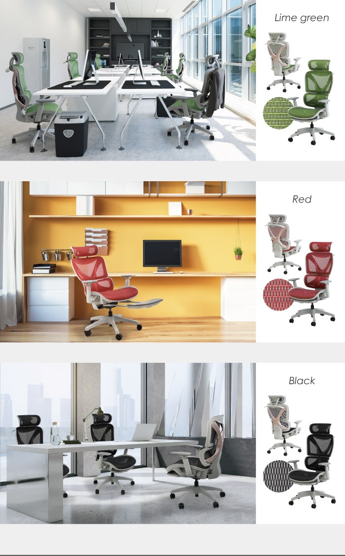 倉庫受取限定】 オフィスチェア メッシュ リクライニング DX-1-GY-SO