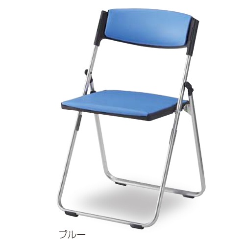 パイプ椅子5脚 パイプ椅子 5脚セット 折りたたみ 背もたれ付き 四角型 スクエア