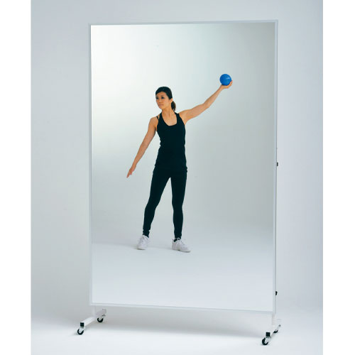 移動式フィルムミラー900 ミラーボード 幅90.6×高さ197×奥行45.5