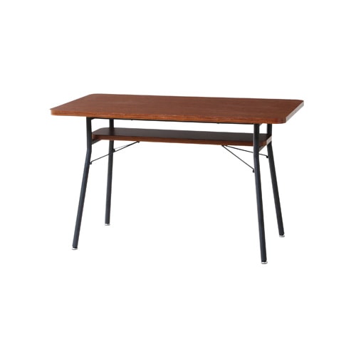 ダイニングテーブル 幅1100×奥行600×高さ680mm ブラウン ナチュラル 角