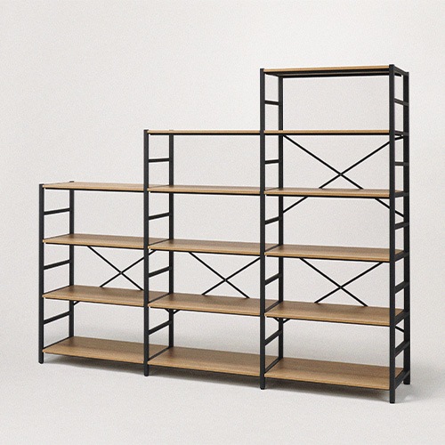 オープンラック 連結用 4段 シェルフラック ディスプレイラック RAT