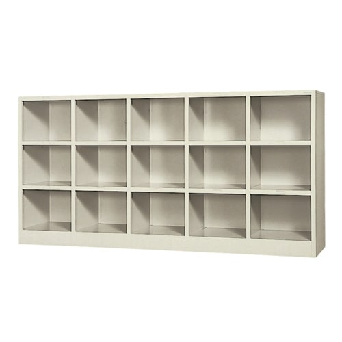 ロッカー 鍵なし 15人用 東洋事務器工業 S-1553N-TNG（商品番号：48-s