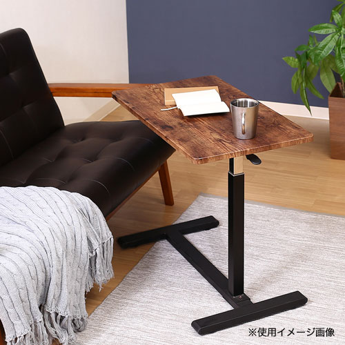 昇降テーブル キャスター付き 幅700×奥行400mm リフトテーブル