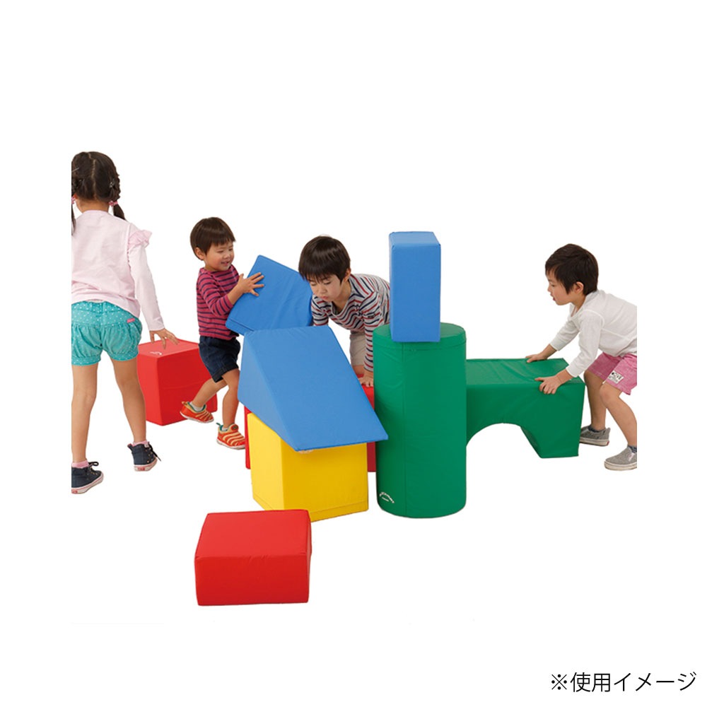 ビルドブロックマット Bケース付 エバニュー 幅120×長さ90×高さ30cm 外