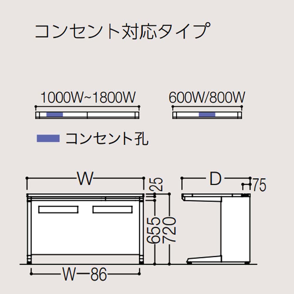 オカムラ アドバンス 平机 引出し付 コンセント(別売)対応 幅1800×奥行800×高さ720mm 3V2NYE MK58 1台(メーカー直送) オカムラ アドバンス 平机 引出し付 コンセント(別売)対応 幅1500×奥行