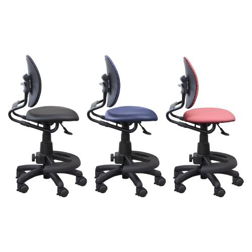 デスクチェア DUOREST FIT+ 肘なし 470×奥行470~550×高さ790~910mm DR 