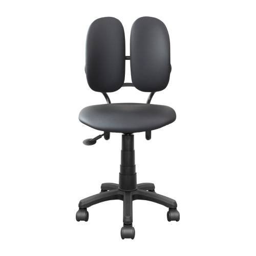 デスクチェア DUOREST FIT+ 肘なし 470×奥行470~550×高さ790~910mm DR