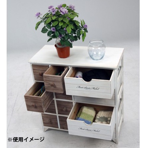 アンティーク チェスト 優しい雰囲気を感じられるアンティーク風のチェスト 通販