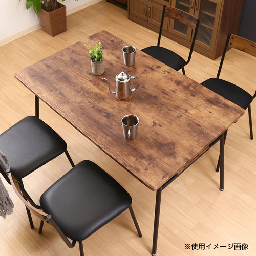 ダイニングテーブル 幅1200×奥行750×高さ700mm 長方形テーブル 食卓