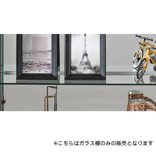 追加棚板 ガラス棚板 ガラス板 ガラスキャビネット 追加棚 コレクションケース ショーケース カップボード ロッキー用追加ガラス棚 ROCKY-CRG