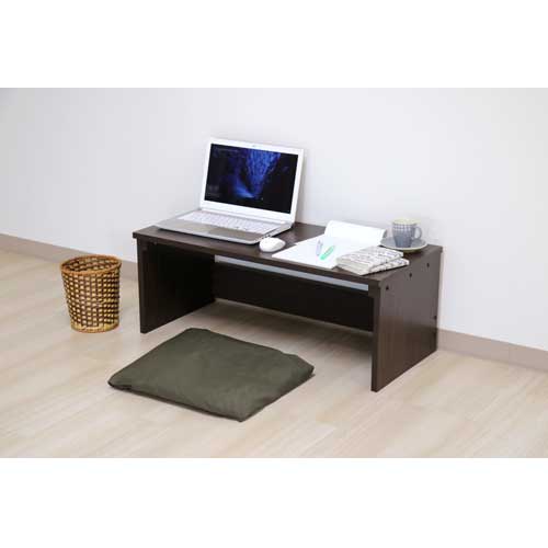 テレワークデスク Low 在宅ワーク 木製 北欧 モダン 家具 インテリア