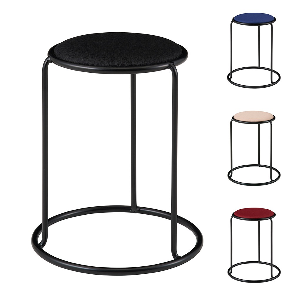 5脚セット　昭和レトロ　緑丸椅子　ライオン事務器LION 5脚セット 昭和レトロ 緑丸椅子 ライオン事務器LION 丸イス LION