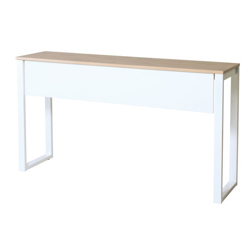 カウンターテーブル 幕板付 ホワイト脚 幅1800×奥行450×高さ1000mm 抗