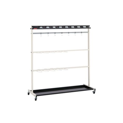 モップハンガー・収納ラック 掃除用具入れの通販 オフィス家具のLOOKIT