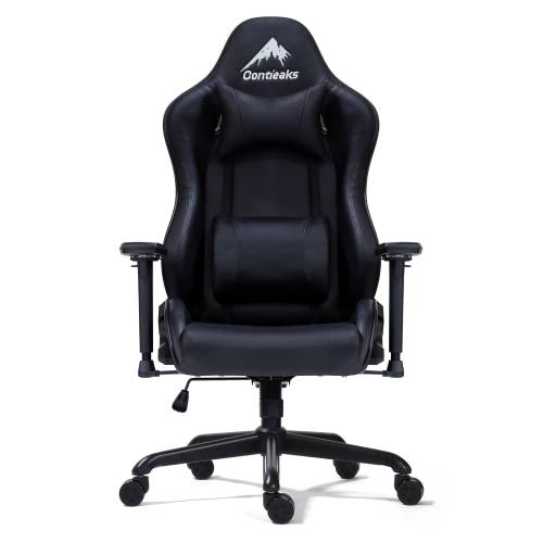 Contieaks ゲーミングチェア　ローザ　グレー/326495 グレー/約幅71.5×奥行き71.5×高さ126.5-134×座面高42-49cm Contieaks ゲーミングチェア ローザ グレー&frasl;326495 グレー&frasl;約幅71.5