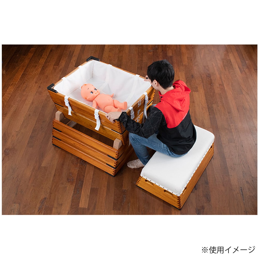 跳び箱 8段 エバニュー トランスフォームタイプ 木製 EKF550（商品番号