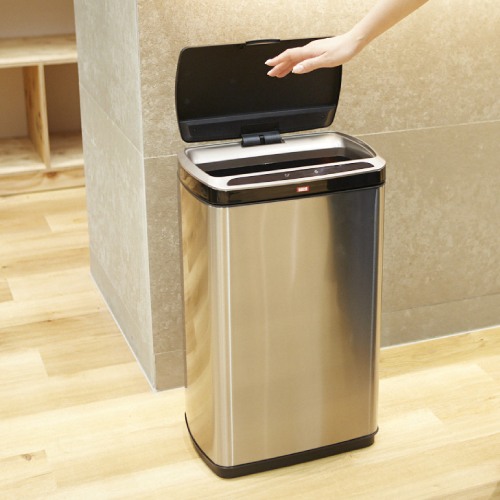 センサー付きゴミ箱 50L ステンレス 幅380×奥行260×高さ630mm