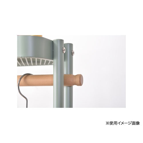 ハンガーラック 幅50×奥行36×高さ156cm ハンガーワゴン 衣類ラック PW