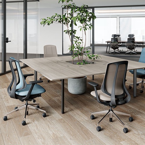 内田洋行 リーフレクチェア ハイバック ホワイトフレーム 樹脂脚ホワイト ランバーサポート有 ウレタンキャスター T型肘RTAW型 完成品 UCHIDA ⁄ Reflek リーフレク チェア ⁄ ハイバック ⁄ 肘なし