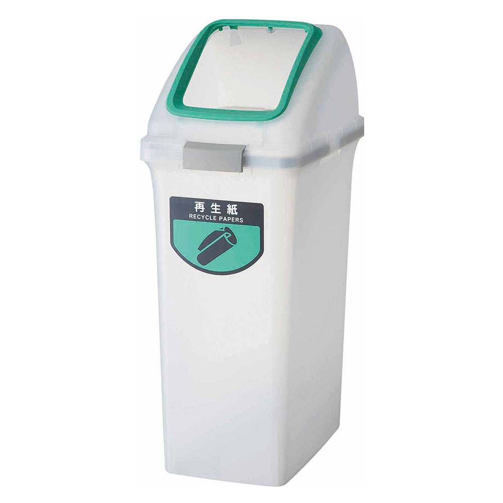 ゴミ箱 セット 70L 蓋付き 半透明 YW-453L（商品番号：ys-yw-453l）の