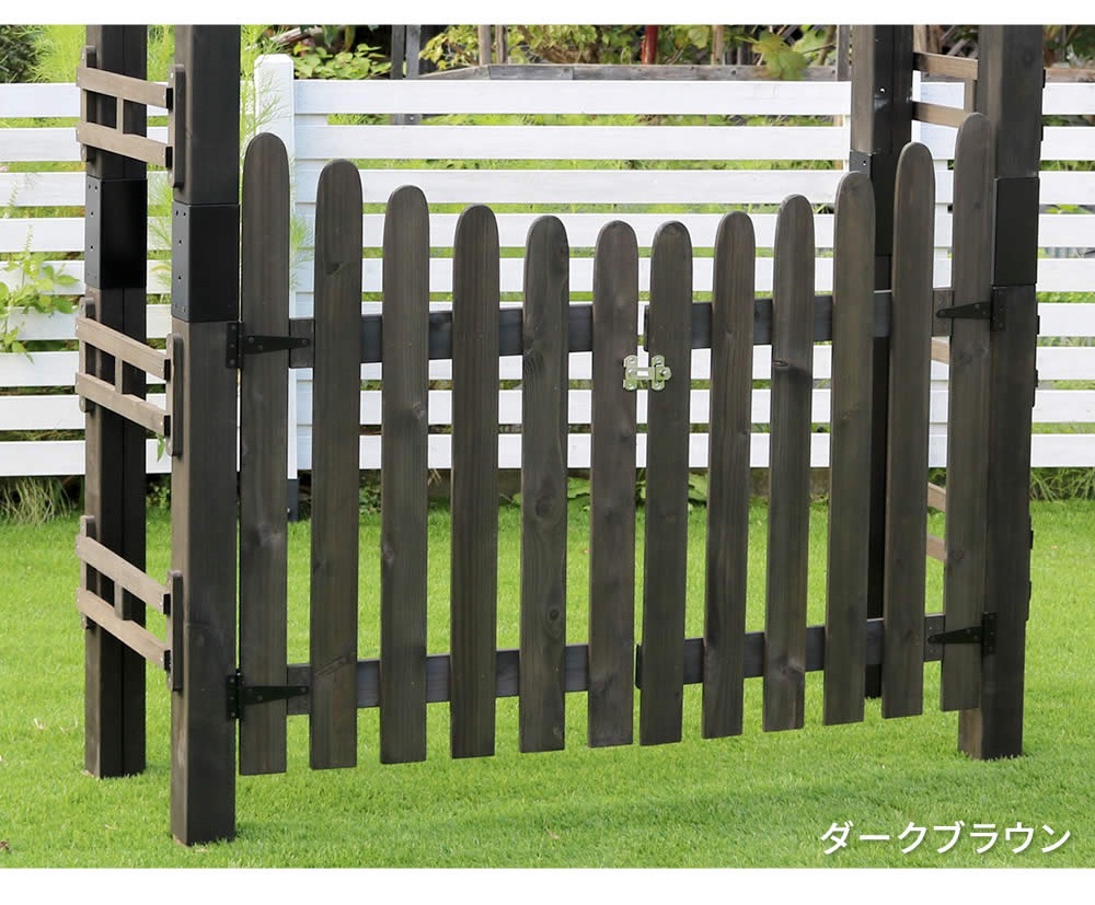 ゲート 三角屋根用 オプション品 フェンス 柵 TR-GT（商品番号：su-tr