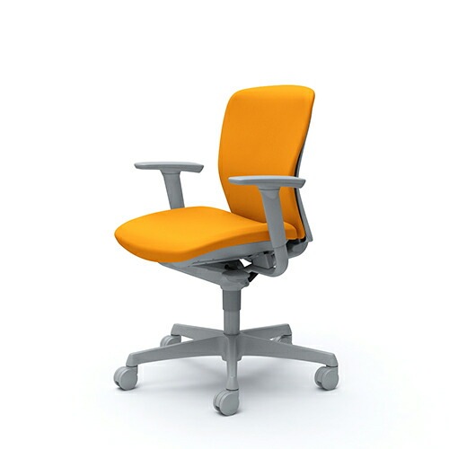 布張りチェア リクライニング ローバック スラート オカムラ C381GR-FS